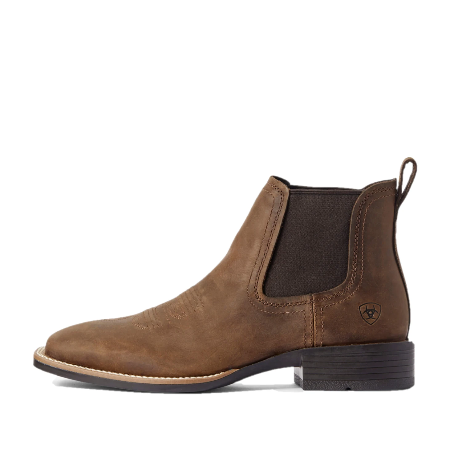 Ariat® Men's Booker Ultra Distressed Tan Square Toe Boots 10031452 - Image 4