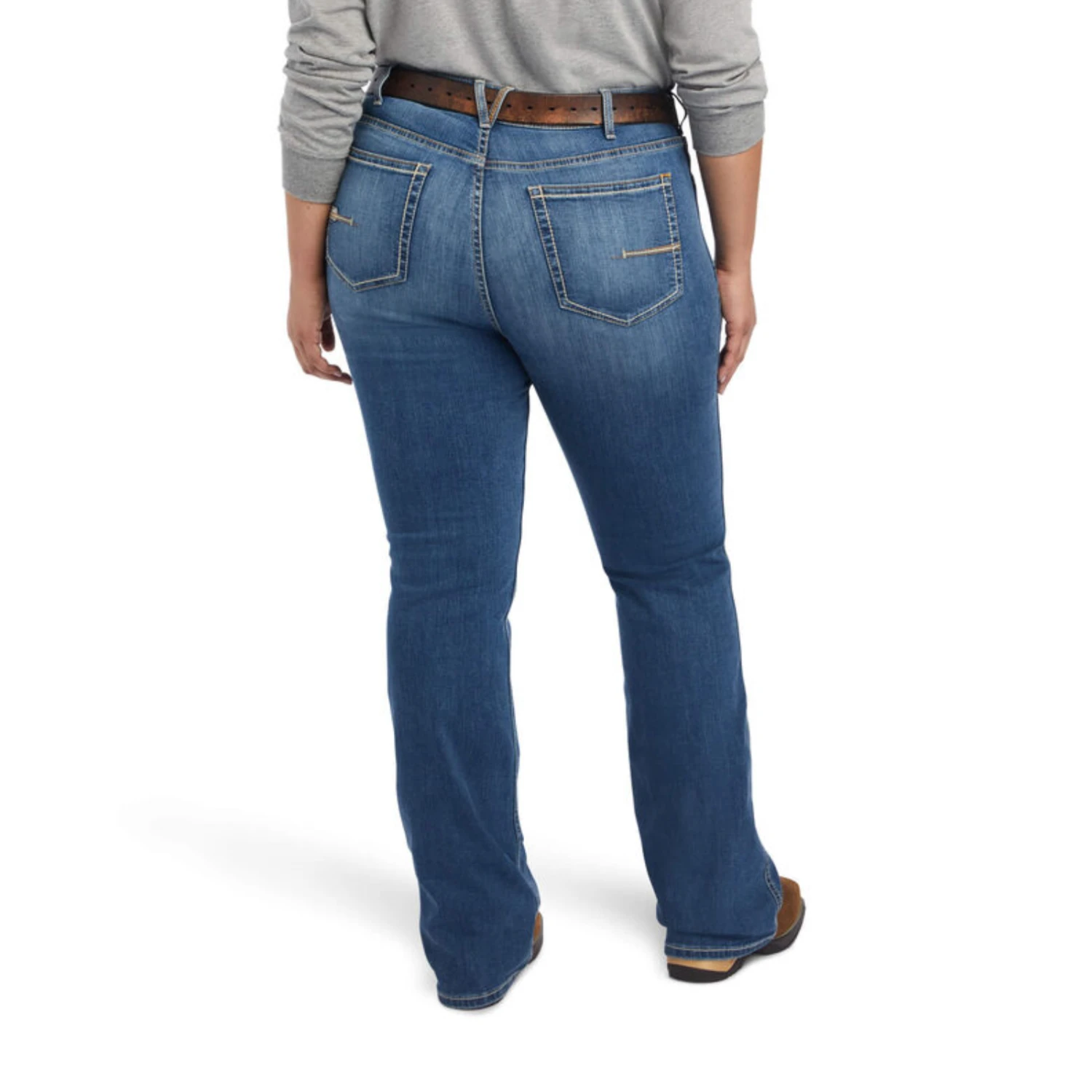 Ariat® Ladies Rebar Riveter Perfect Rise Malibu Bootcut Jeans 10041067 - Image 2