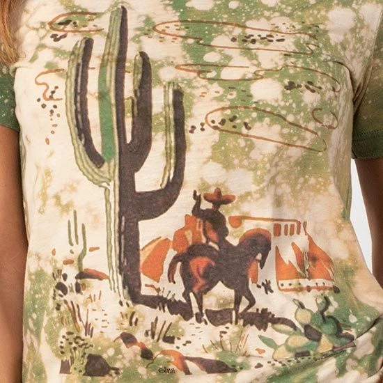 Cactus And Cowboy Tee - Image 2