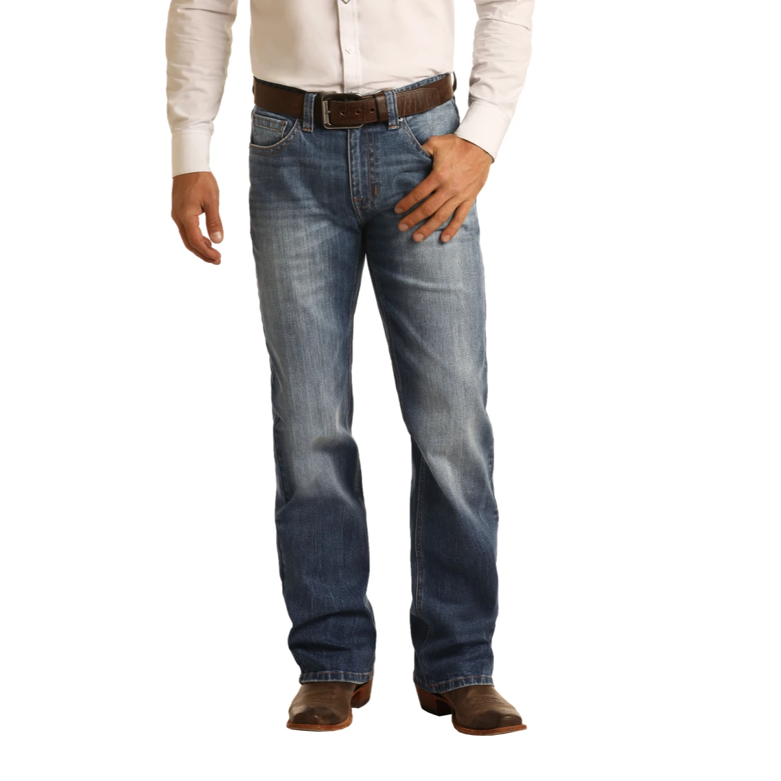 Rock & Roll Denim Men's Double Barrel Jeans M0S4247 - Image 2