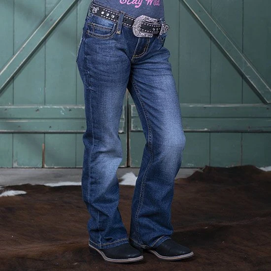 Wrangler Girls' Retro Bootcut 09MWGMS Jeans - Image 2