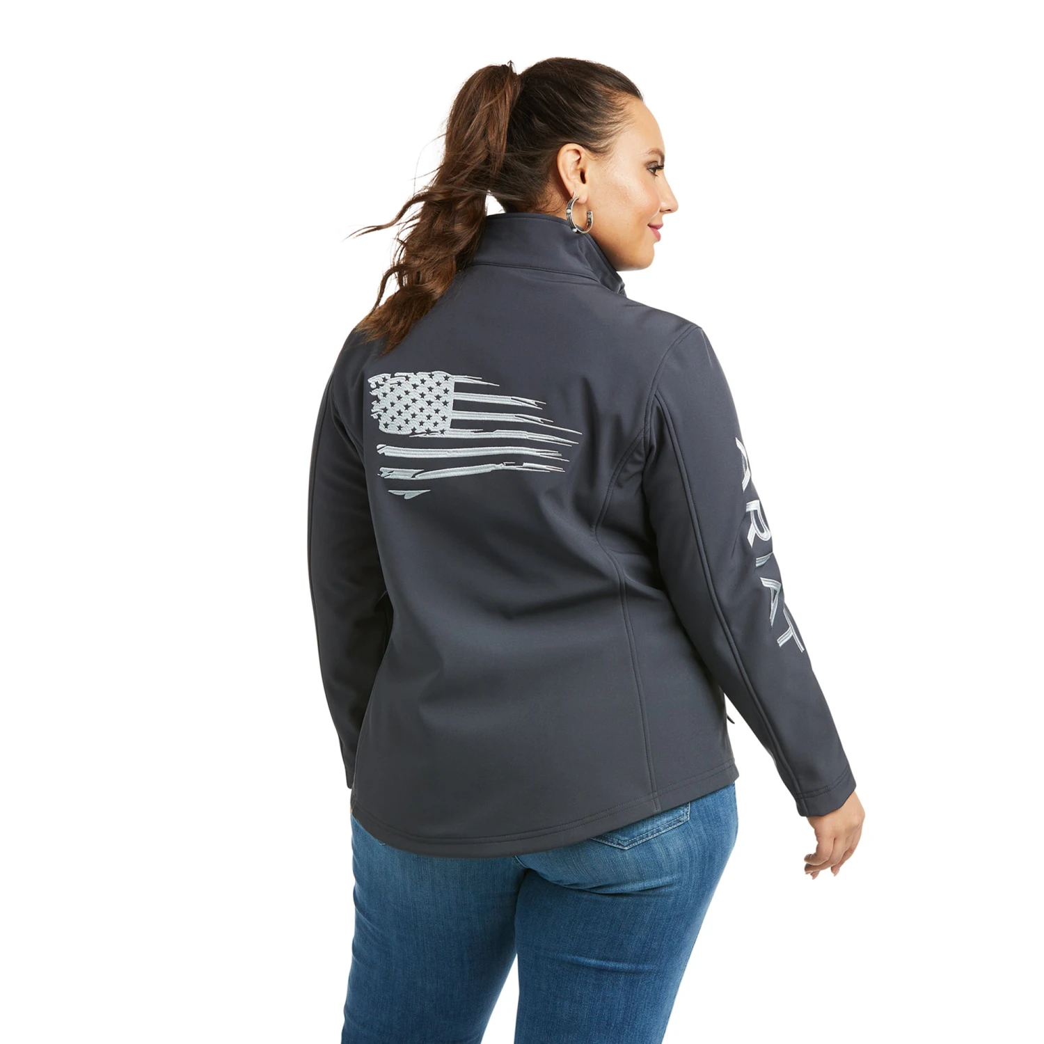 Ariat Ladies Team Patriot Concealed Carry India Ink Jacket 10037438 - Image 4