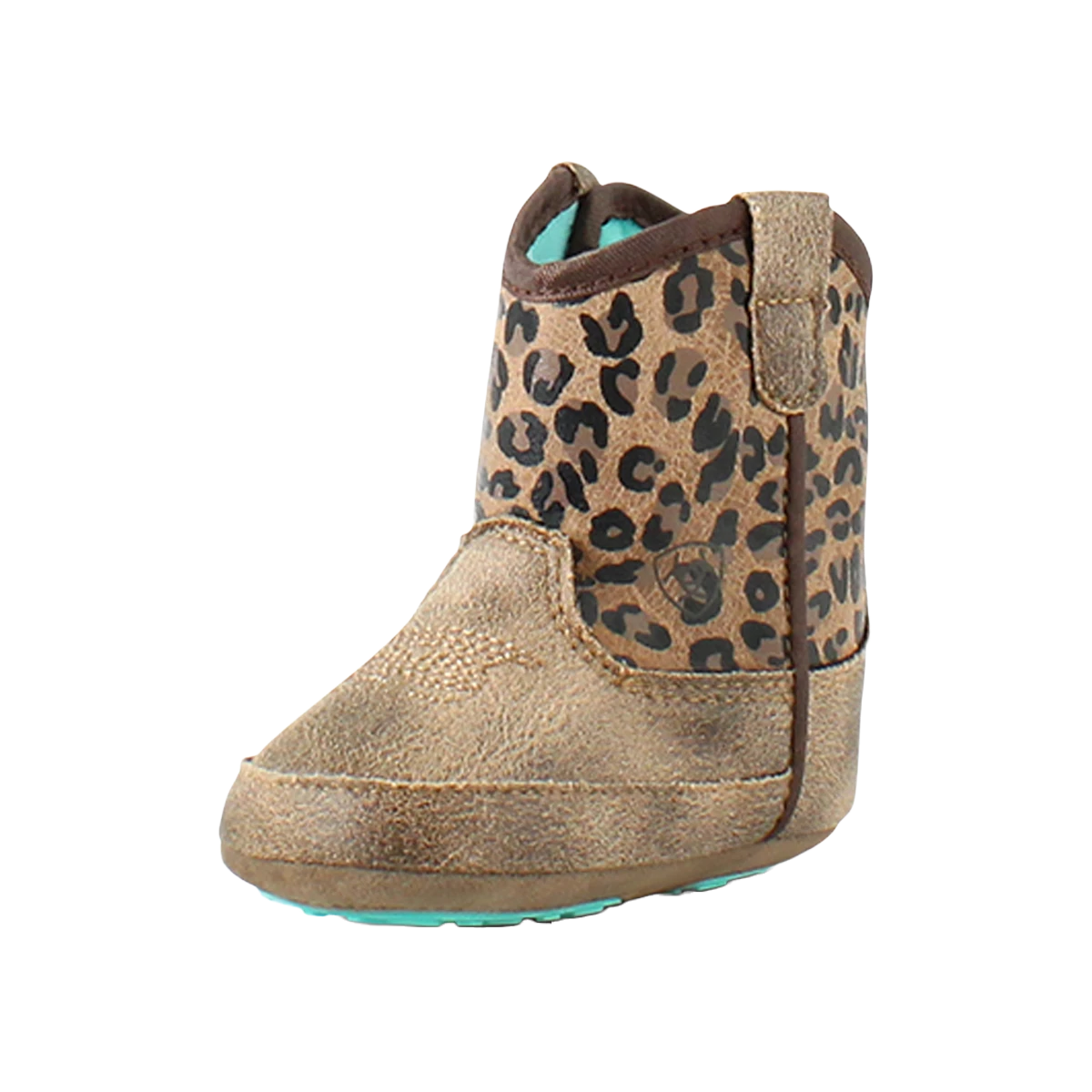 Ariat® Infant Savanna Lil' Stompers Cheetah Print Boots A442003675 - Image 2