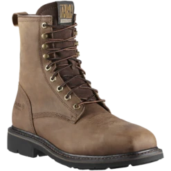 Ariat® Men's Cascade Wide Square Toe Alamo Brown Work Boots 10011917