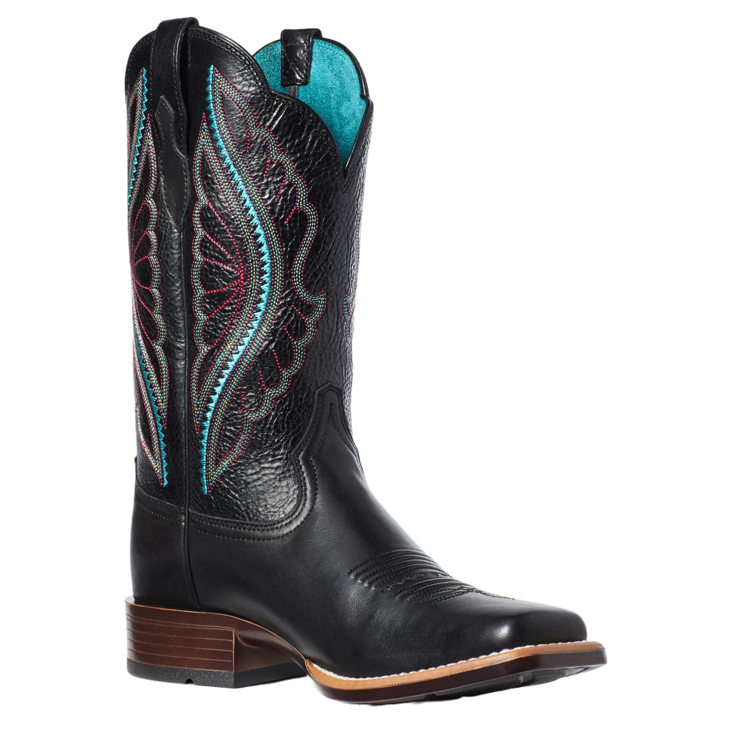 Ariat Ladies Primetime True Black Square Toe Boots 10035934