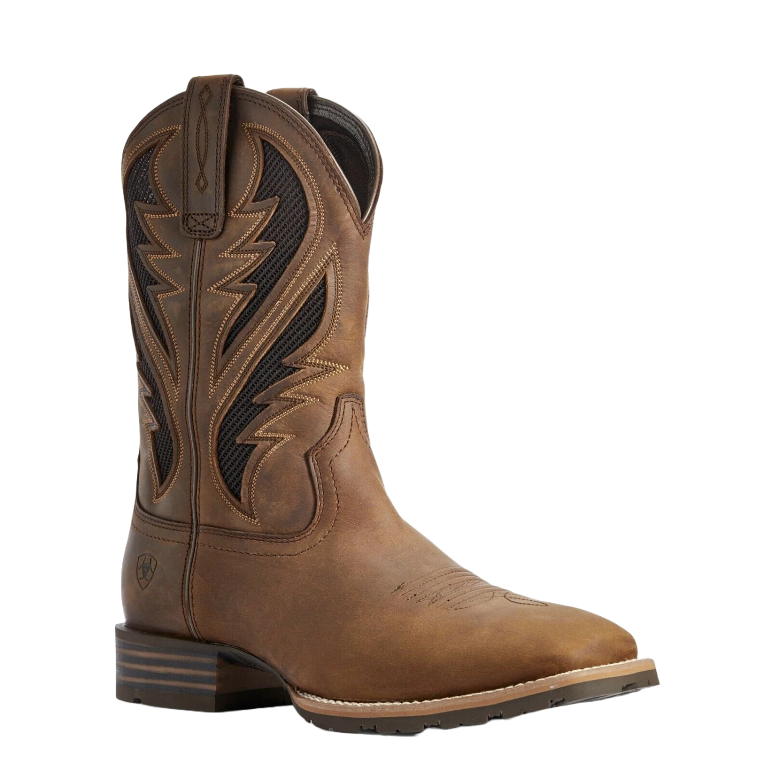 Ariat Men's Distressed Tan Hybrid VentTEK Boots 10031454
