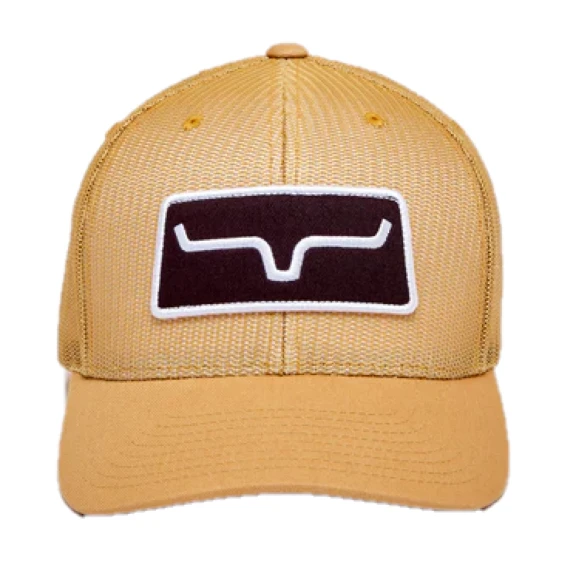 Kimes Ranch® Unisex All Mesh Work Wear Brown Trucker Hat S22-1320WB - Image 3