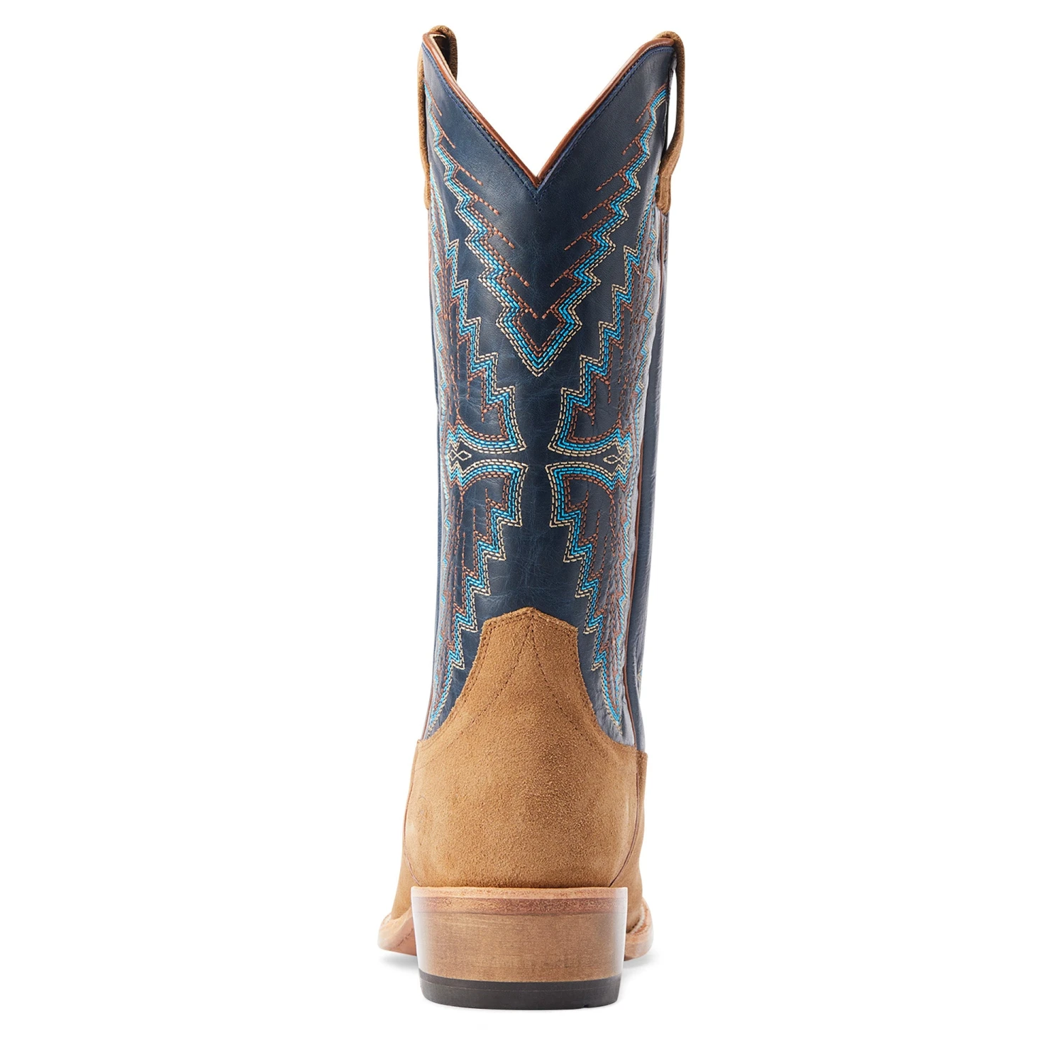 Ariat® Men'sFuturity Showman Dijon Roughout & NavyWestern Boots 10044499 - Image 5