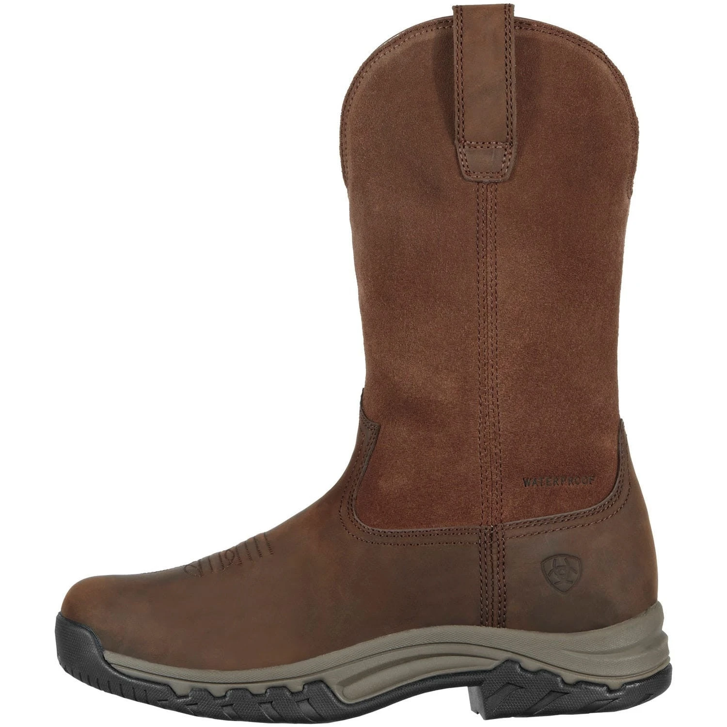 Ariat Ladies Terrain Pull-On H2O Brown Waterproof Boot 10011845 - Image 4