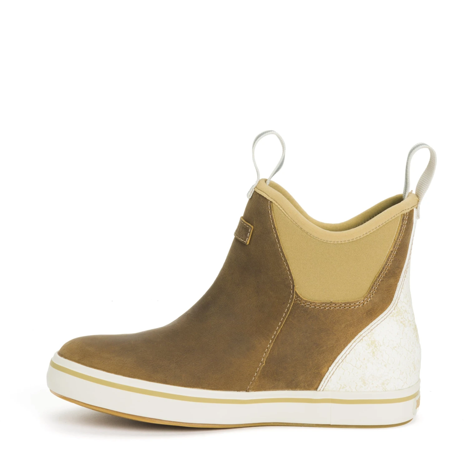 XTRATUF Ladies 6" Tan Leather Ankle Deck Waterproof Boots XWAL-901 - Image 6